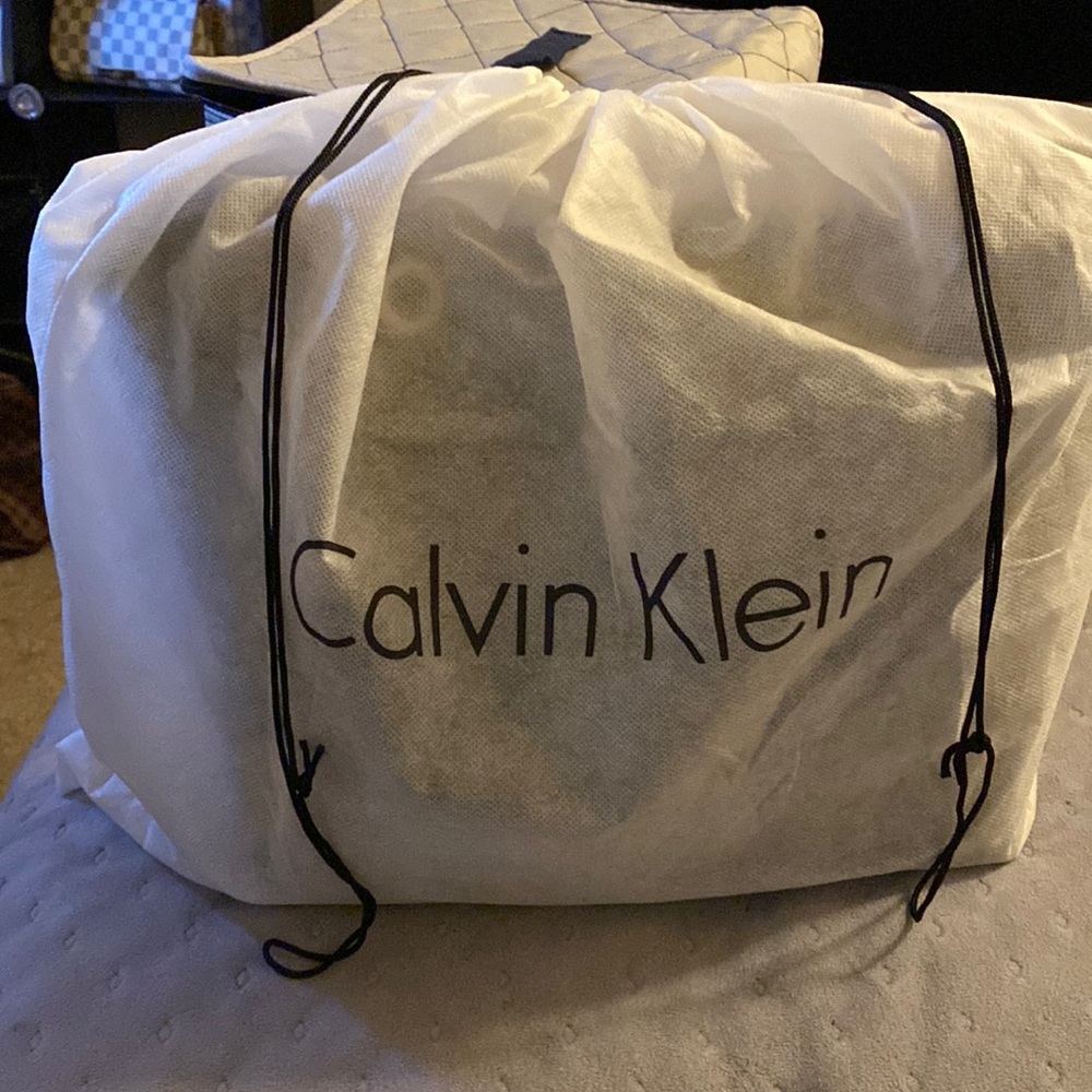 Calvin Klein Handbag tote shoulder bag black medium size